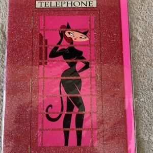 Hello kitten! Set of 4 new glitter cards by FLUFF!